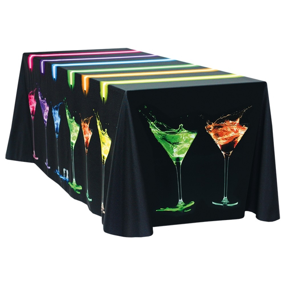 Personalized 4' Fully Dye Sublimated Seamless Supreme Throw Table Cover
