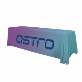 Logo Branded 8' LazerLine 3-Sided Throw Full-Color Full-Bleed   Logo Branded 8