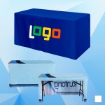 4ft Table Cover Stock Color with Logo