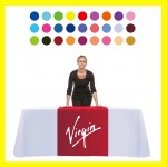 6 Foot Full Color Table Throw - PRICE BUSTER with Logo