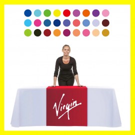 6 Foot Full Color Table Throw - PRICE BUSTER with Logo