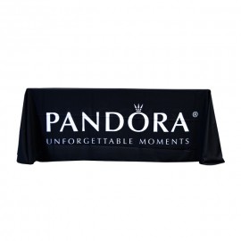 Customized 6Ft 3-Sided Fitted Dye Sublimated Table Cover  Customized 6Ft 3-Sided Fitted Dye Sublimated Table Cover
