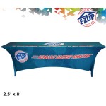 Stretch Table Cover (2.5' x 8' x 29") Custom Printed