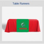 Custom Imprinted Table runner 24 Inch wide