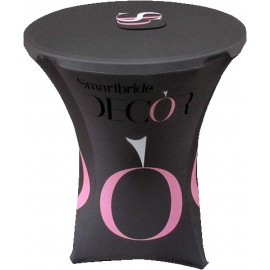 Promotional Round Stretch Table Cover (31.5" x 43")  Promotional Round Stretch Table Cover (31.5" x 43")