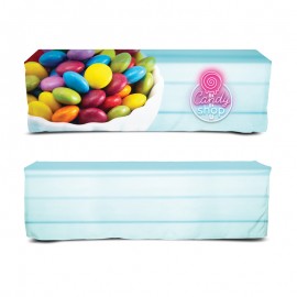 Personalized DisplaySplash 8' Fitted Table Cover