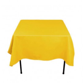 Customized 59x59'' Square Table Cover with Logo  Customized 59x59
