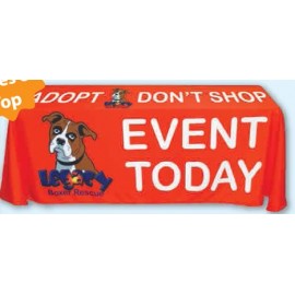 6'x30"x30" Table Covers with Logo  6
