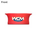 Logo Branded 4Ft 4-Sided Stretch Table Cover