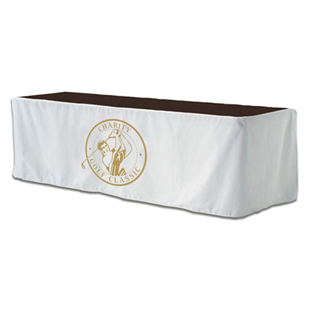 Promotional Table Skirt - 4 sided 8 foot