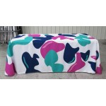 Customized 6' ABSOLUTE TABLE THROWS Full color. 4 sides & Top.