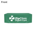 Promotional 8 Ft Closed-back Zipper Fitted Polyester Tablecloth