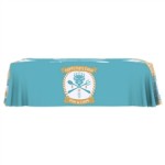 ONE CHOICE 8 Ft. 4-sided Table Throw Full Color with Logo