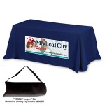 Personalized "Preakness 6" 3-Sided Economy Table Cover Throw (Full Color Imprint)