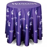 Tall Round Table Throw (30"x42") Logo Branded