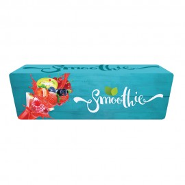 Personalized One Choice 8 ft. Fitted Table Throw 4-Sided Custom Print