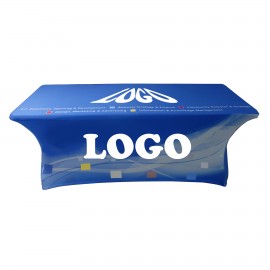 Logo Branded 6' Stretch Tablecloth/Table Cover