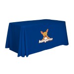 Logo Branded 4' Standard Table Throw (Full-Color Front Only)