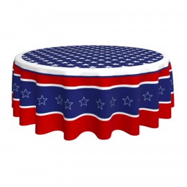 Full Color Round Table Covers 10' x 10' with Logo