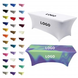 Promotional Stretchable Polyester Table Cover  Promotional Stretchable Polyester Table Cover