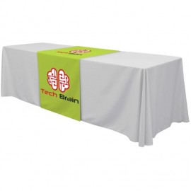 Custom 30" x 84" Table Runner Polyester Full Color Dye Sublimation - Made in the USA