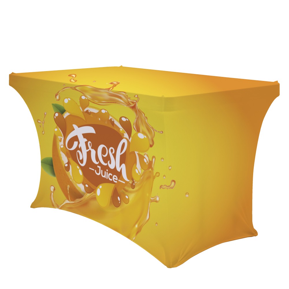 Custom Printed 4' UltraFit Classic Table Throw (Full-Color Full-Bleed) Custom Printed 4' UltraFit Classic Table Throw (Full-Color Full-Bleed)