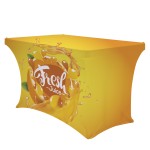 Custom Printed 4' UltraFit Classic Table Throw (Full-Color Full-Bleed)