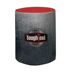 Customized Bar-Height Round Fitted Table Throw (Full-Color Full Bleed)