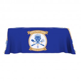 ONE CHOICE 6 ft 4-sided Table Throw Full Color with Logo