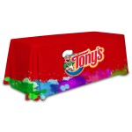 Promotional 6' Economy Table Throw in Polyester