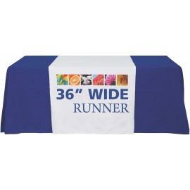 Personalized 36" Wide Full Coverage Table Runner  Personalized 36" Wide Full Coverage Table Runner