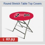 Logo Branded ROUND Topper 44" Diameter