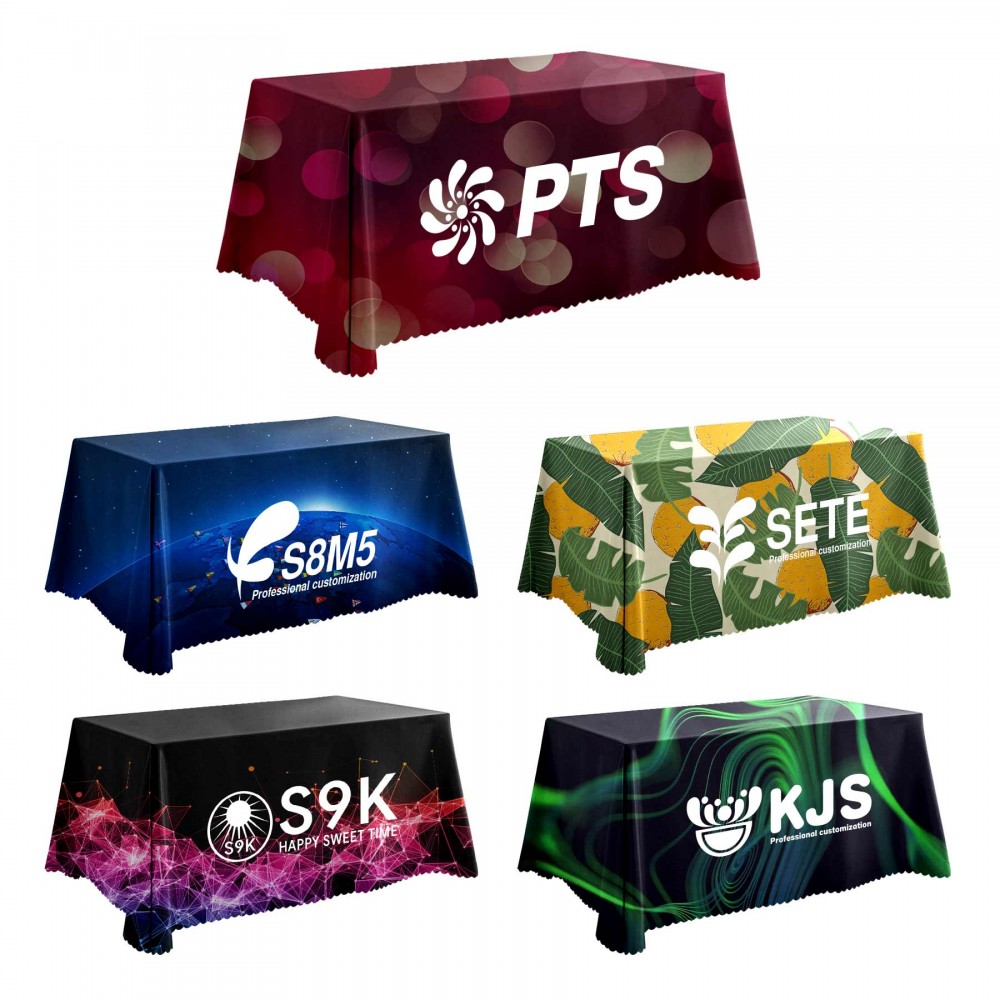6' Full Color Table Cover with Logo