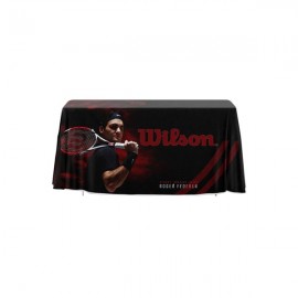 Custom IMPORT 4' Full-Color Drape Throw