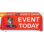 Logo Branded 4D Table Covers (4' x 30" x 30")