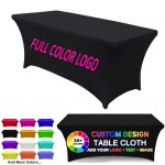 Digital 6' Stretch Advertising Tablecloths with Logo
