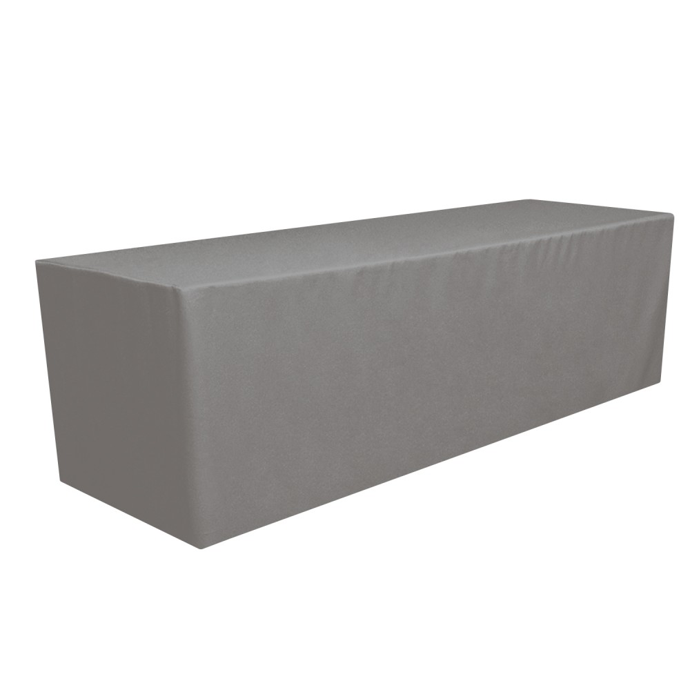 6' x 30" Top x 42" H Fitted Table Throw (Blank) Custom Printed 6' x 30" Top x 42" H Fitted Table Throw (Blank) Custom Printed