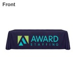 Logo Branded 6 Ft 8 Ft Convertible Table Cloth