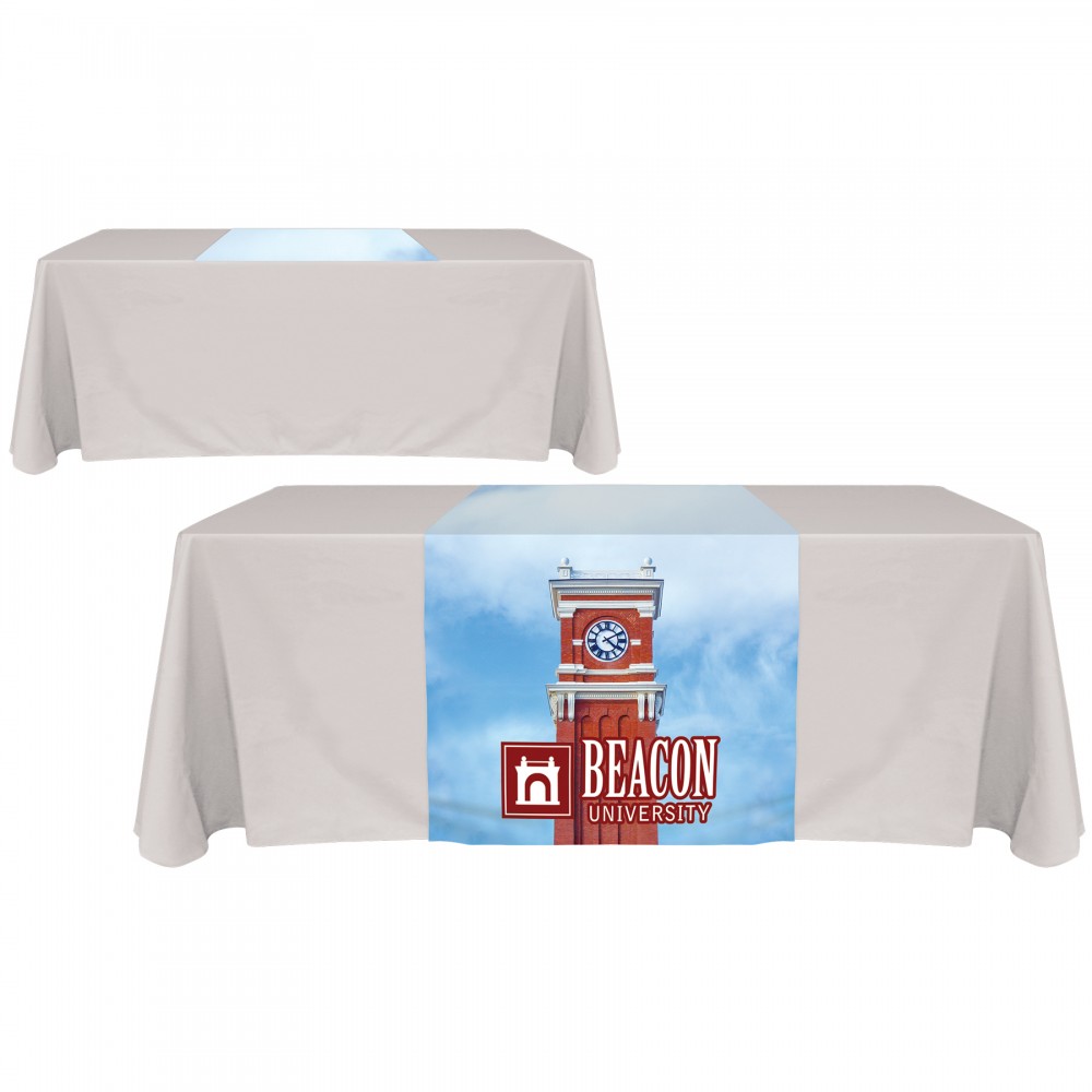 Personalized 30" x 60" Knit Polyester Custom Table Runner