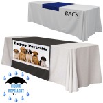 Personalized 36" x 63" Liquid Repellent Table Runner Polyester Full Color Full Bleed Dye Sublimation