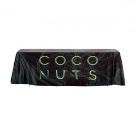 IMPORT 8' Full-Color Drape Table Throw with Logo