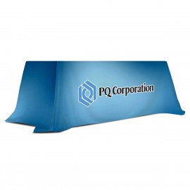Custom 6' Table Throw (Full-Color Dye-Sublimation, Heat Cut)  Custom 6