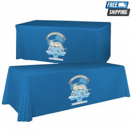 6'/8' Convertible Premium Table Throw (Full Color Dye Sublimation) with Logo  6