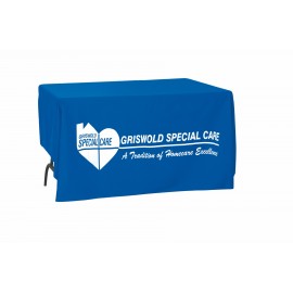 Draped Table Cover (4') with Logo