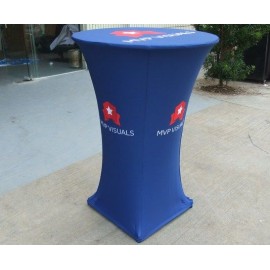 4 Sided Round Table Cloth Covers with Logo