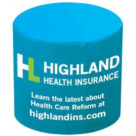 31.9" x 43.3" Round Fitted Style Table Cover with Logo  31.9" x 43.3" Round Fitted Style Table Cover with Logo