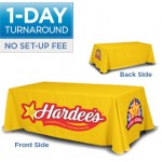 Logo Branded 6' - 4 Sided Table Throw