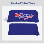 4' Round Corners Tablecloth 4 feet Custom Printed