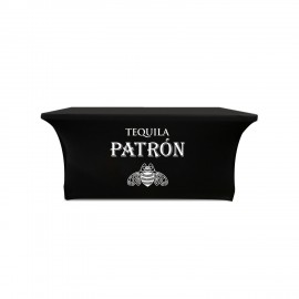 Logo Branded 4Ft 4-Sided Stretch Table Cover