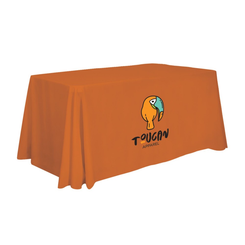 Custom Printed 4' Economy Table Throw (Full-Color Full-Bleed) Custom Printed 4' Economy Table Throw (Full-Color Full-Bleed)